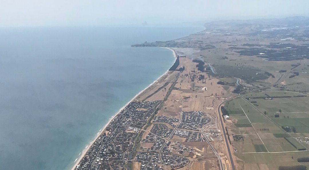 Te Tumu Kaituna aerial shot