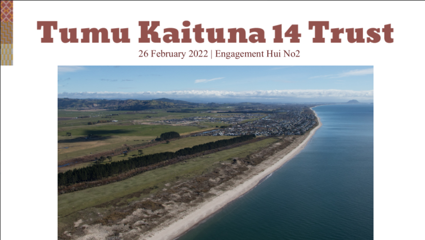 Video and minutes from Tumu Kaituna 14 Owners Engagement Hui #2